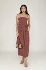 Valerie Textured Maxi Skirt - Image 7