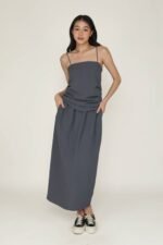 Valerie Textured Maxi Skirt - Image 6