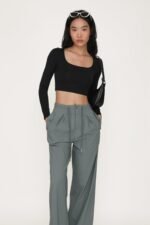 Vince Nylon Drawstring Pants - Image 2
