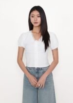 Elyana Puff Sleeve Lace Blouse - Image 5