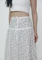 Winifred Ribbon Embroidery Maxi Skirt - Image 19