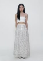 Winifred Ribbon Embroidery Maxi Skirt - Image 21