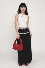 Winifred Ribbon Embroidery Maxi Skirt - Image 2