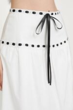 Winifred Ribbon Embroidery Maxi Skirt - Image 6