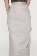Yuna Ruched Maxi Skirt - Image 17